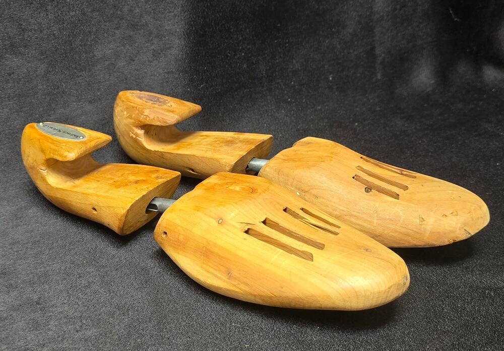 Vintage Andrisen Morton Co. Wooden Boot Tree Shoe Forms